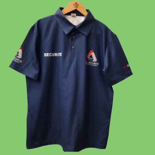 Polo agent de sécurité professionnel